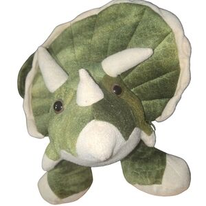 Green Triceratops Tote/Easter Basket
